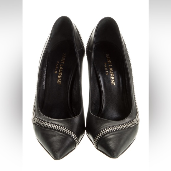 Saint Laurent | Shoes | Saint Laurent Era Leather Heels | Poshmark